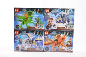 Pack 4 figuras desarmables 1009 (1)